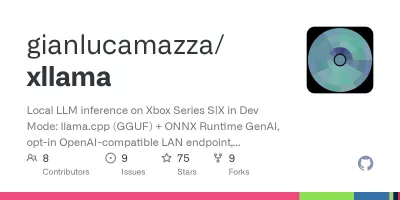 Xllama screenshot