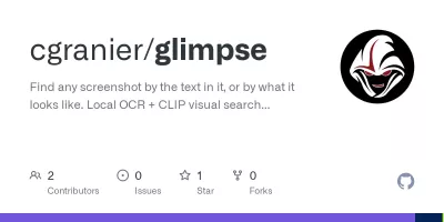 Glimpse screenshot