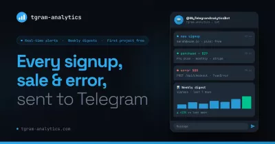 Tgram Analytics screenshot