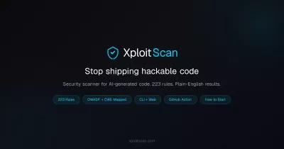 XploitScan GitHub Action screenshot