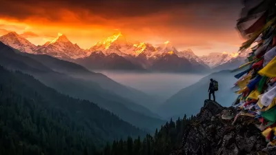 Yatrik: Travel & Trek Brand Concept screenshot