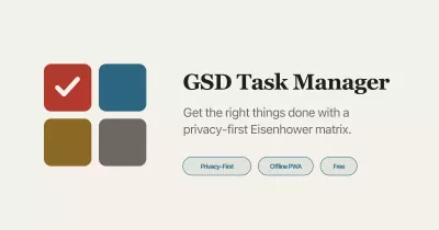 GSD Task Manager screenshot