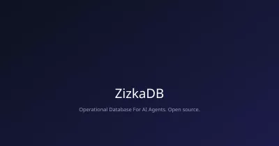 ZizkaDB screenshot