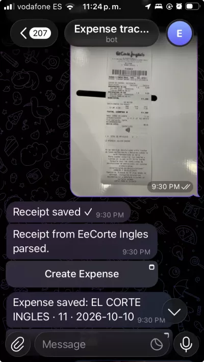 Expense Tracker screenshot