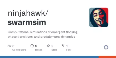 SwarmSim screenshot