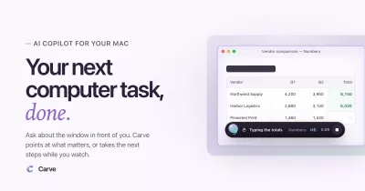 Carve screenshot