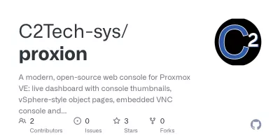 Proxion screenshot