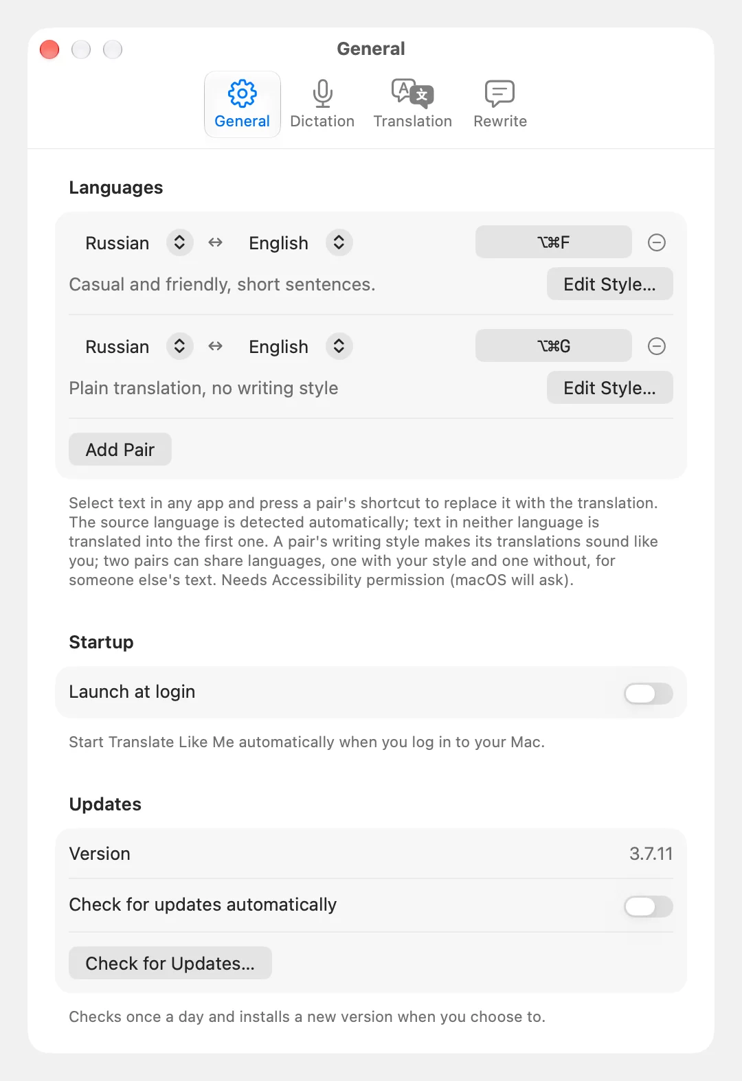 Translate Like Me screenshot 1
