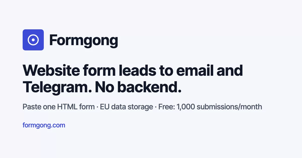Formgong MCP server screenshot 1
