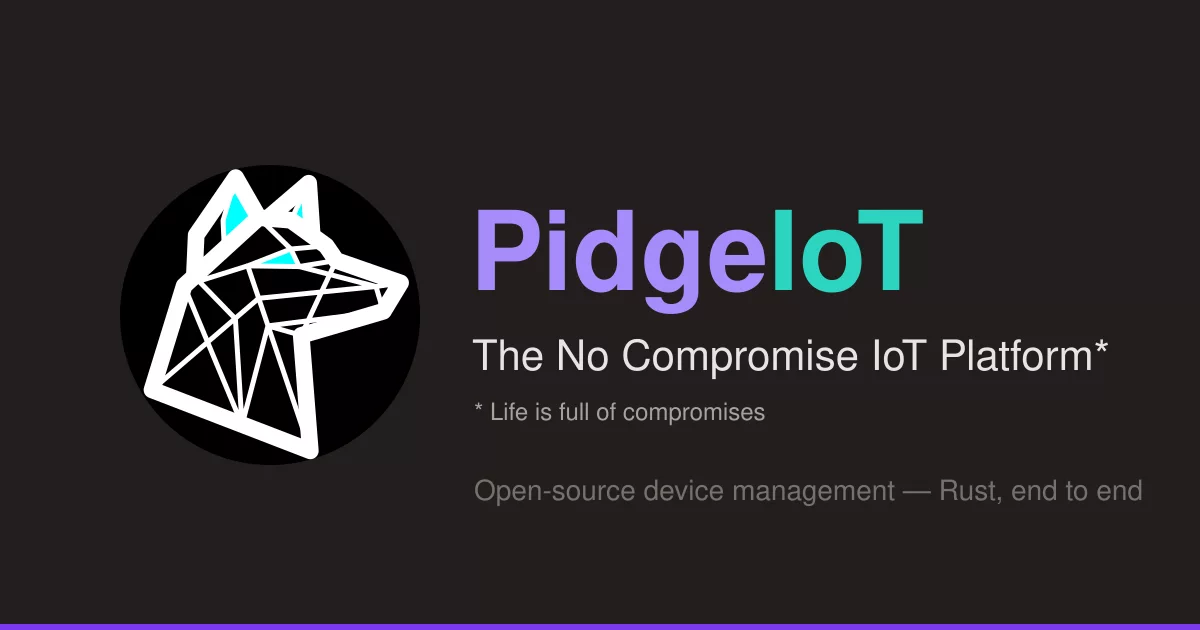 PidgeIoT screenshot 1