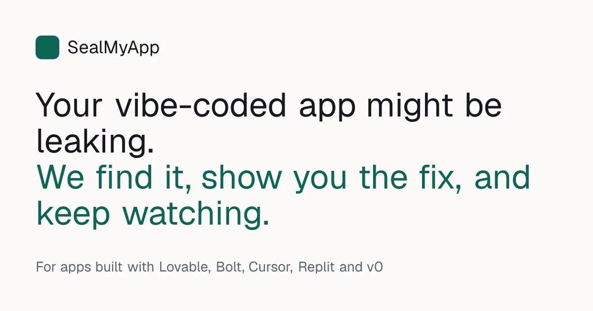 SealMyApp tools screenshot 1