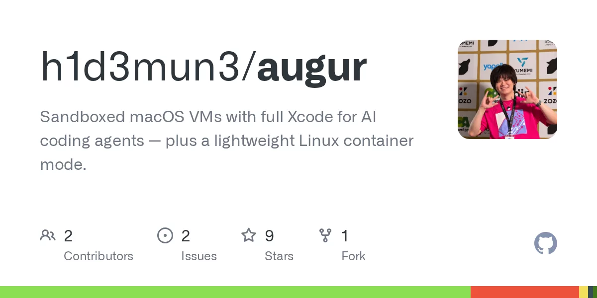 Augur screenshot 1
