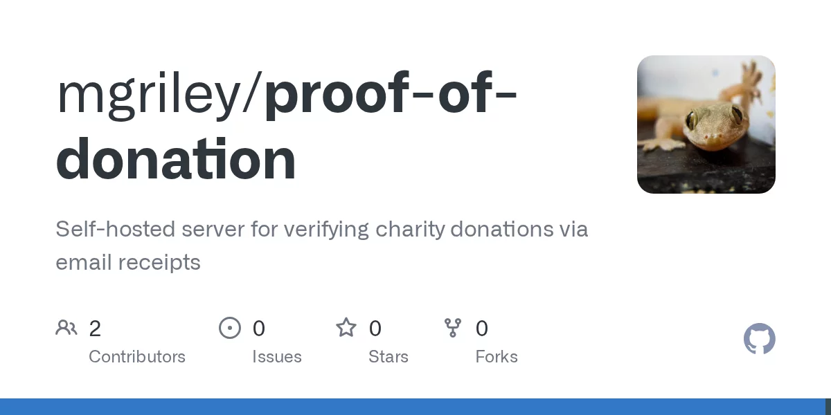 Proof of Donation screenshot 1