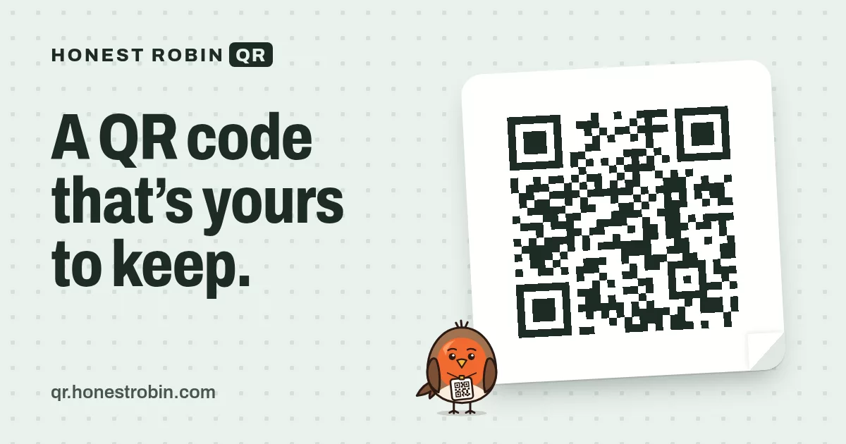 Honest Robin: QR screenshot 1