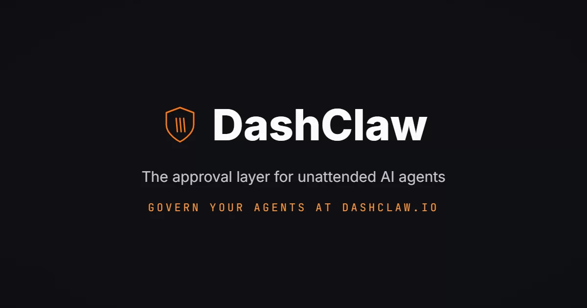 DashClaw screenshot 1